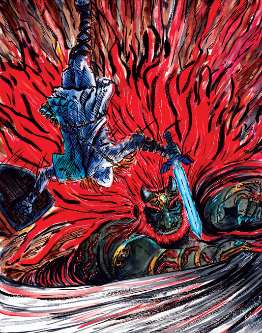 PREORDER - Vs Ganondorf Poster